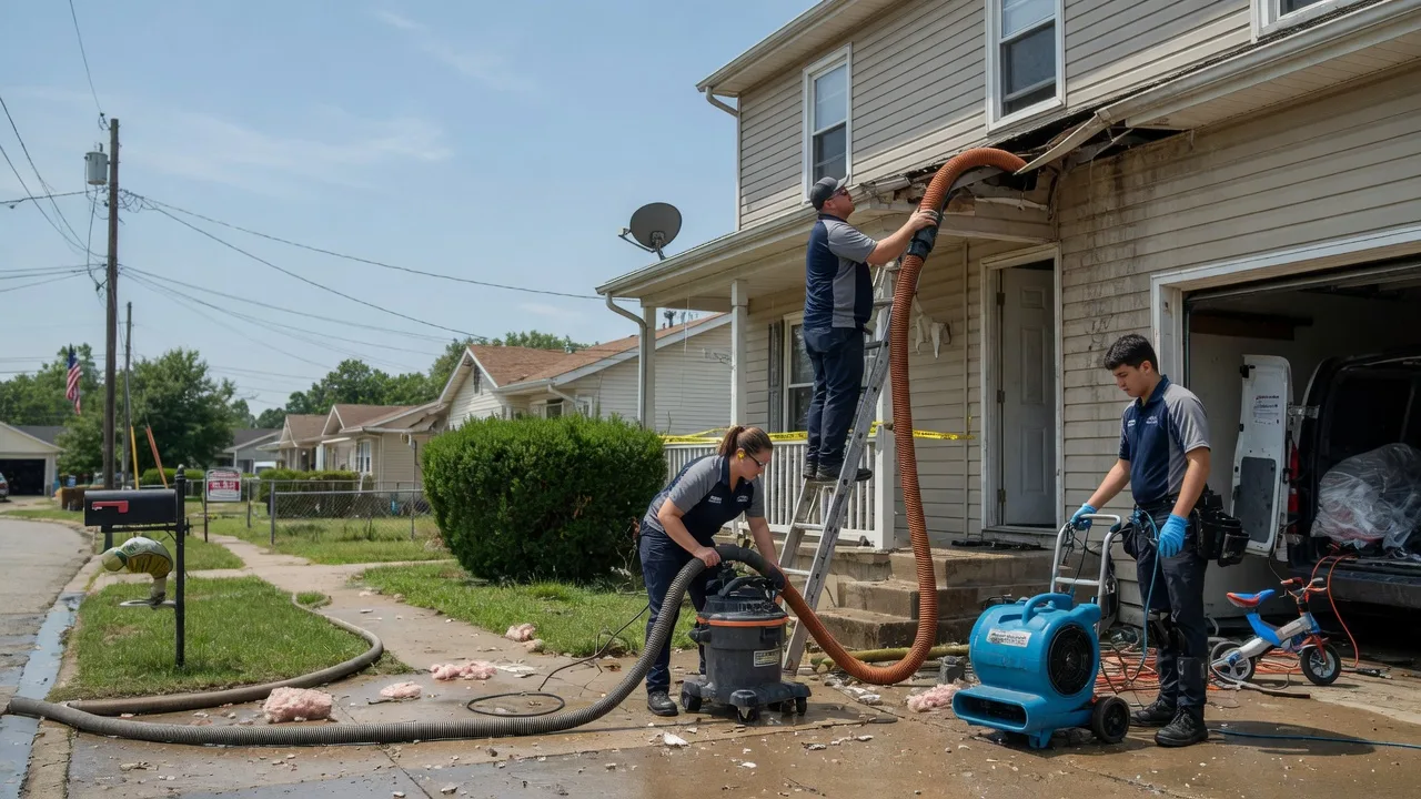 Water Damage Restoration in King William, VA near me